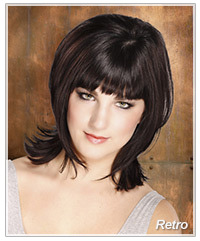 Retro fall hairstyle